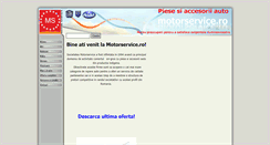 Desktop Screenshot of motorservice.ro