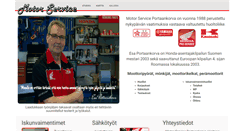 Desktop Screenshot of motorservice.fi